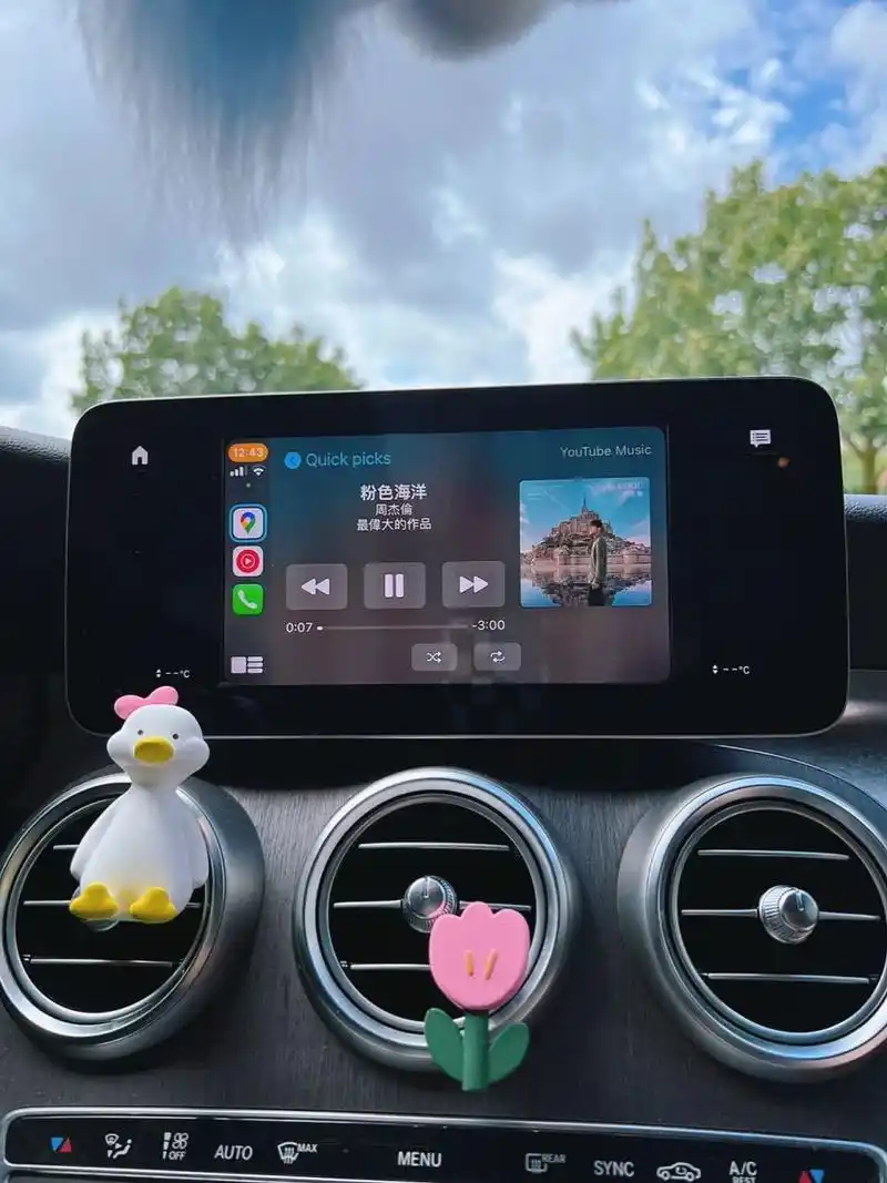 求助奔驰carplay如何全屏(北美) 北美的刘亦菲吴彦祖们,有木有知道