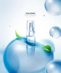 保湿霜广告海报设计素材下载_保湿霜广告海报图片 - 模库网