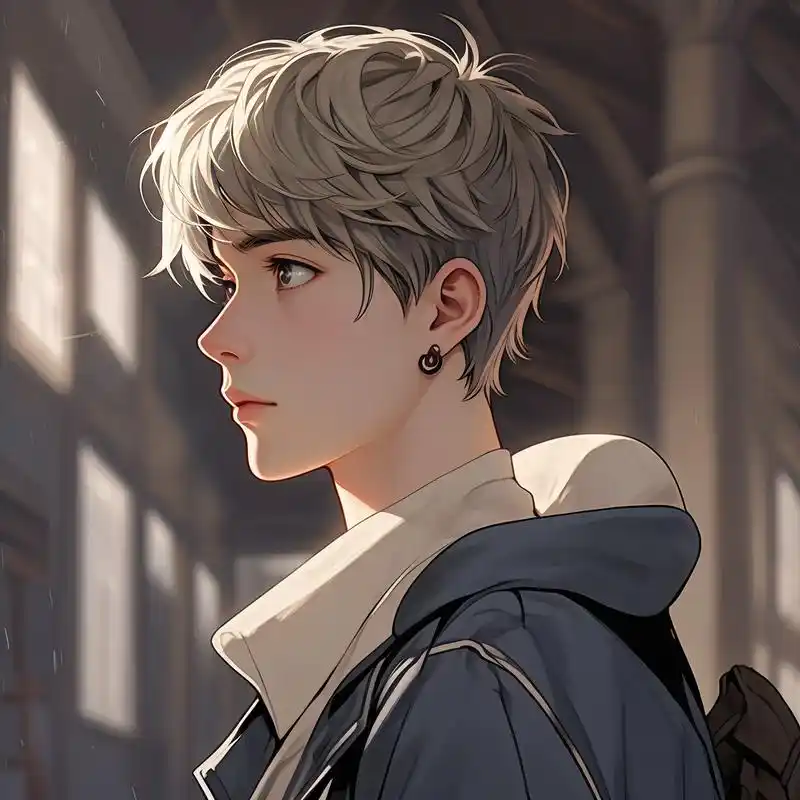 90超a寸头男生头像合集