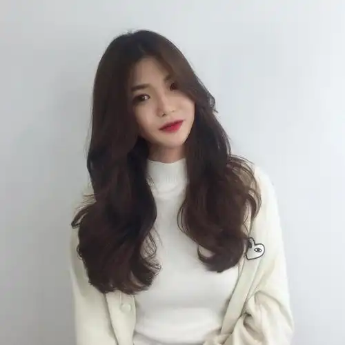 长发 造型烫 烫发 美美哒