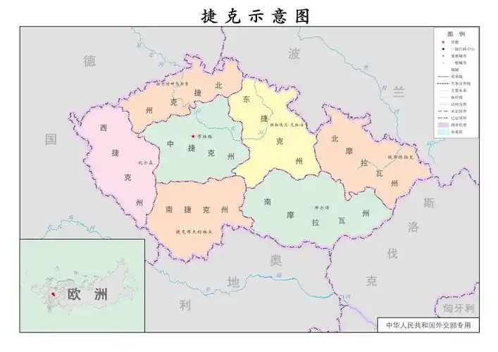 捷克是哪个国家人口及城市详解