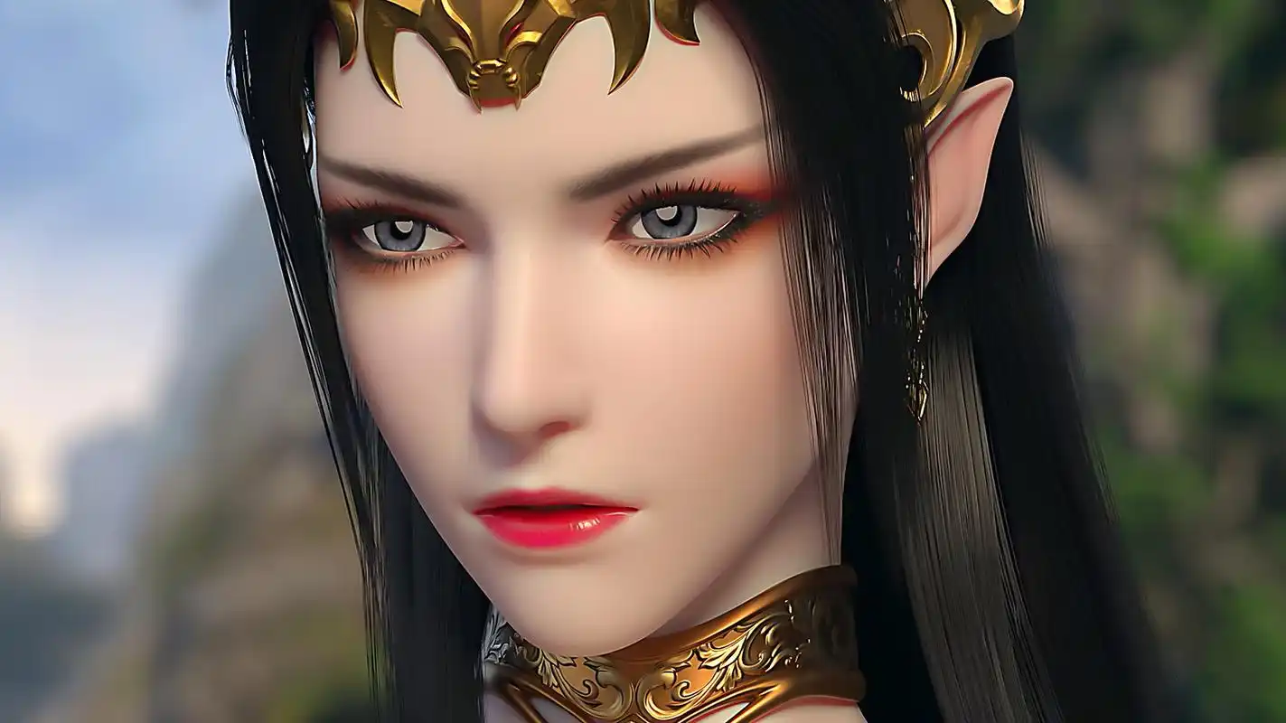 国漫女神|《斗破苍穹》美杜莎女王最新一期高清壁纸:萧炎给美杜莎取名