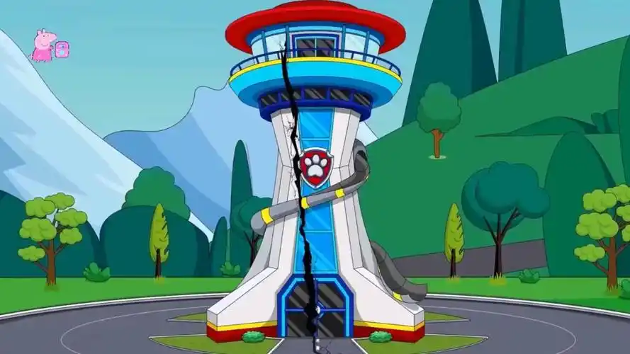 汪汪队立大功 汪汪队总部竟然坍塌了