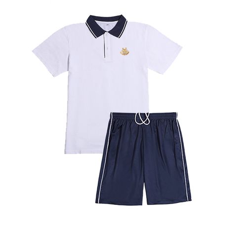 东华初一 初二初三同款夏季运动校服 男女生长袖衬衫短袖衬衣裤子