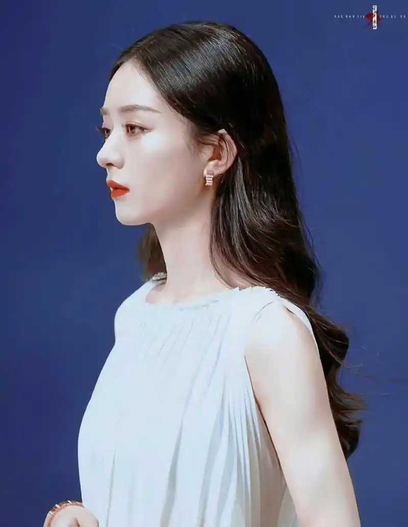 看赵丽颖的侧脸冷艳高贵,气质优雅,愁眉苦脸,很不开心!#赵丽颖# #娱乐