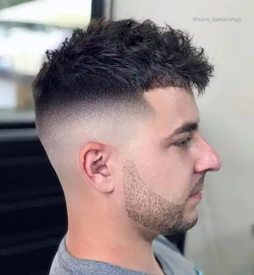 精致的男士渐变发型