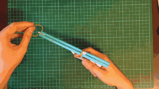 皮筋枪怎么做橡皮筋筷子枪制作方法