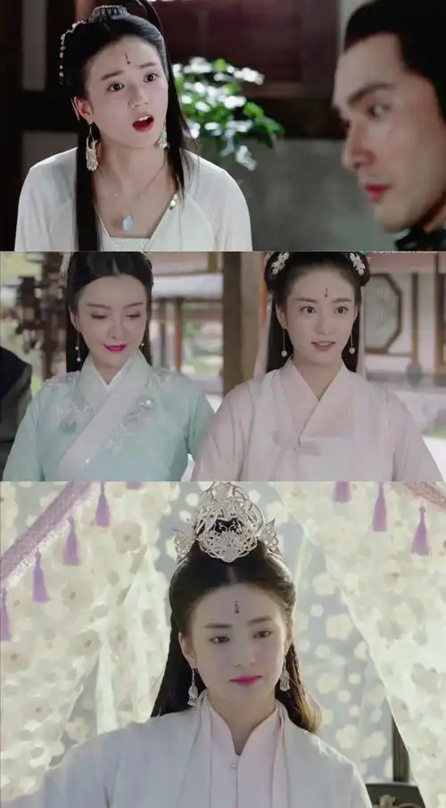 歪马尾天真烂漫,小包子发髻丫鬟装扮俏皮甜美,戴上王冠的中分披发造型