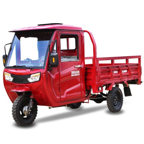 全新宗申动力国四电喷汽油三轮摩托车全封闭棚车燃油货运农用 国四