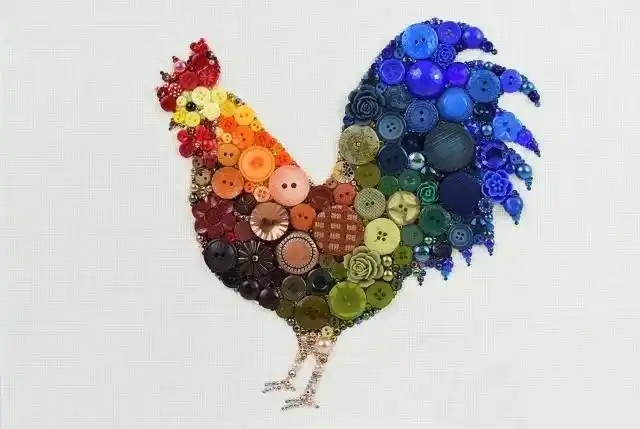 生活中常见的纽扣居然可以做出这么多有趣的手工太有创意了