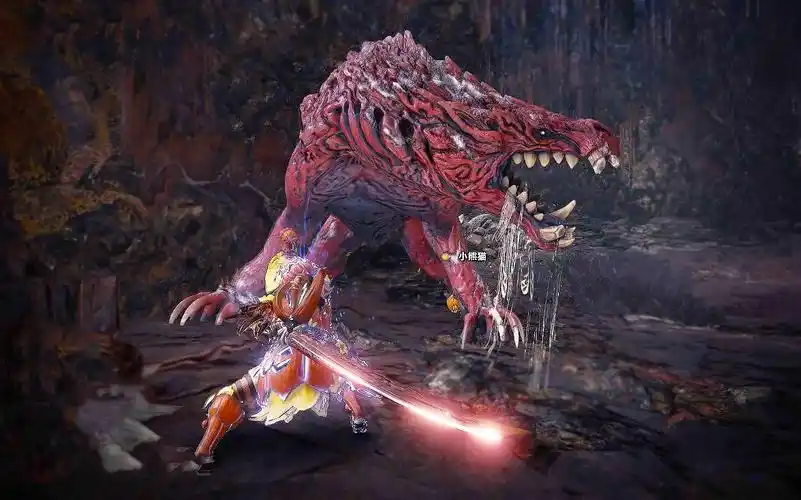 【怪物猎人】萌新初遇惨爪龙_单机游戏热门视频