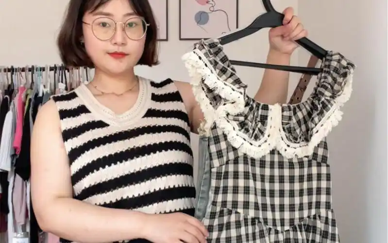 153 119斤 微胖女生夏日绝美显瘦吊带裙穿搭