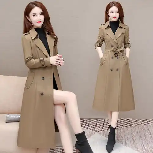 大牌高端女士风衣