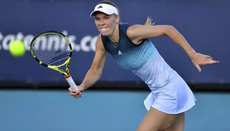 网球——迈阿密公开赛:沃兹尼亚奇胜尼古列斯库