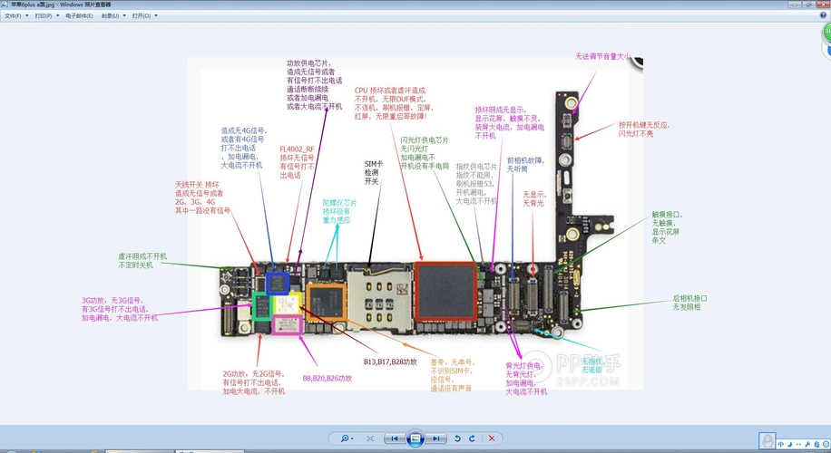 苹果安卓智能手机自学维修视频教程iphone4/5/6拆机培训入门精通
