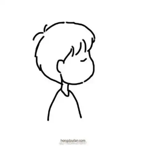 12张简单有趣的男孩子女孩子头像简笔画