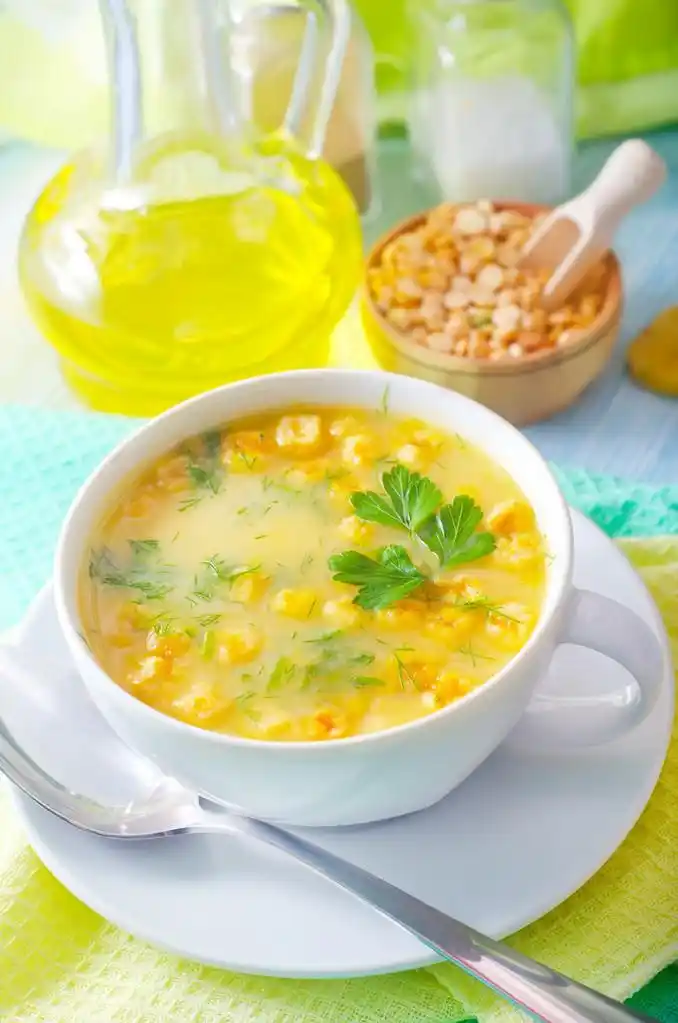 新鲜豌豆汤,新鲜豌豆汤