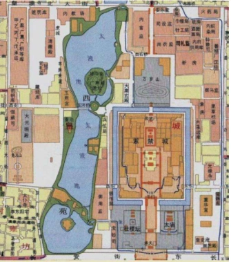 明朝紫禁城平面图明朝北京城平面图请回答:(1)根据材料一,请概括宋代