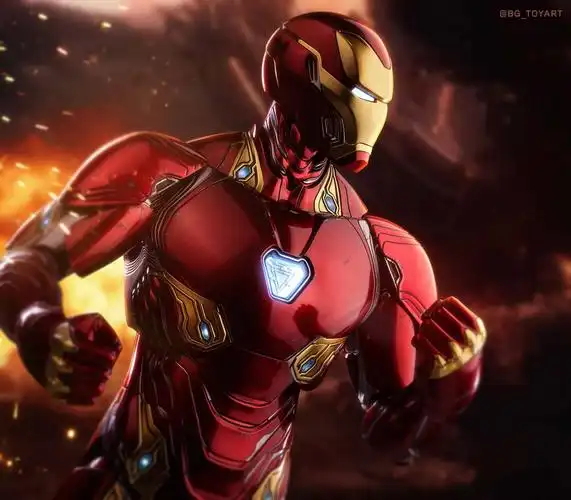 《复仇者联盟3: 无限战争》钢铁侠mark 50 1:6比例珍藏人偶官方实物图