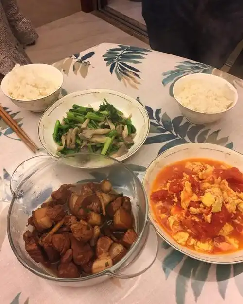 我要睡懒觉做的晚餐2018年3月15日