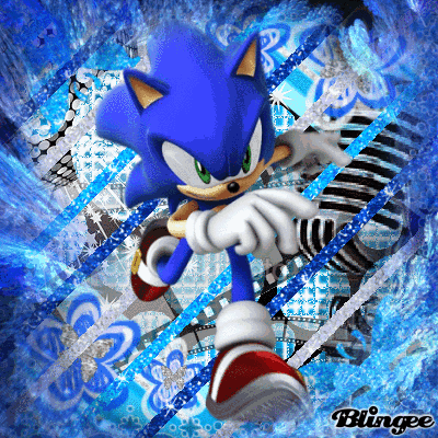 音速小子索尼克sonicthehedgehog摆造型酷帅gif动图_动态图_表情包