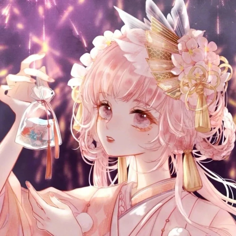 二次元古风少女头像|你是我的唯一