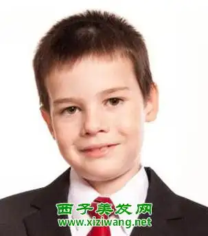 小学生男生平头发型图片 清爽又可爱