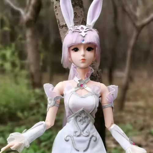 斗罗大陆原创新款60厘米五年后小舞七夕娃娃玩偶节日礼物手办玩具