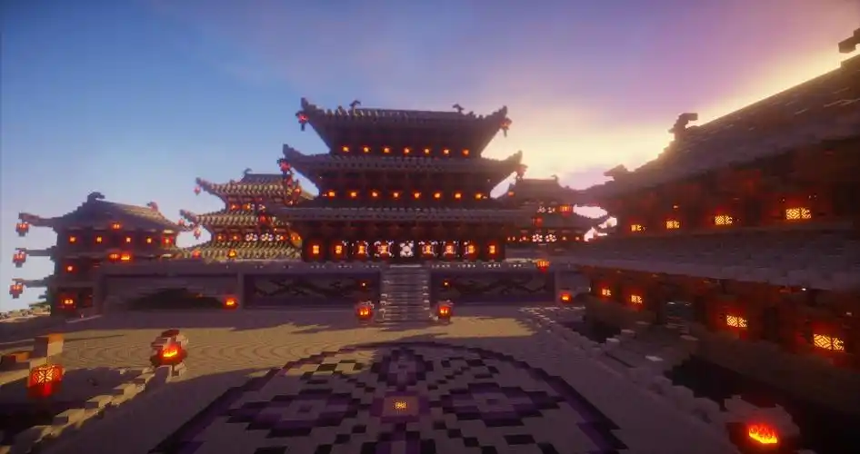 [地图] 【自然阁】【单人】古风中型宫殿---静安殿 适合【主城】