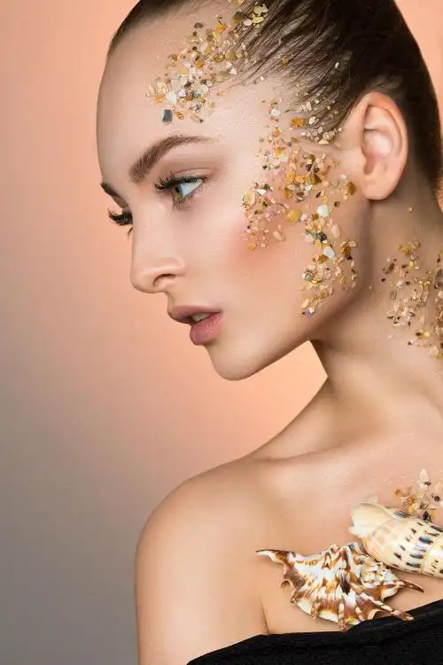 化妆美女肖像图片-化妆女子面部素材-高清图片-摄影照片-寻图免费打包