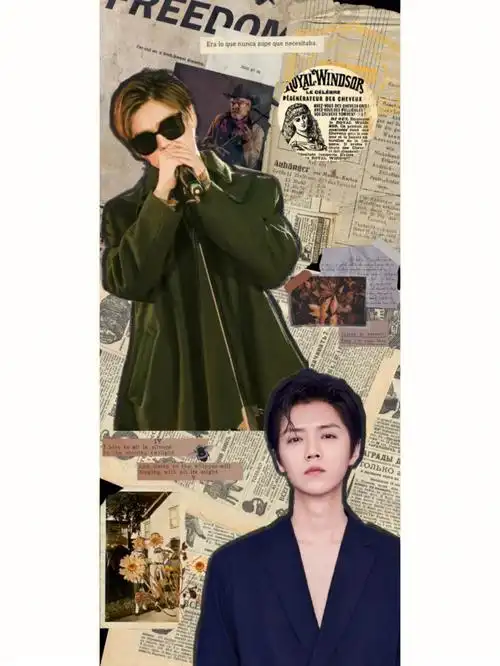 鹿晗新壁纸系列