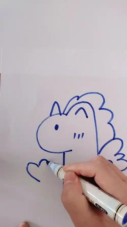 卡通独角兽,简单易学,试试吧!