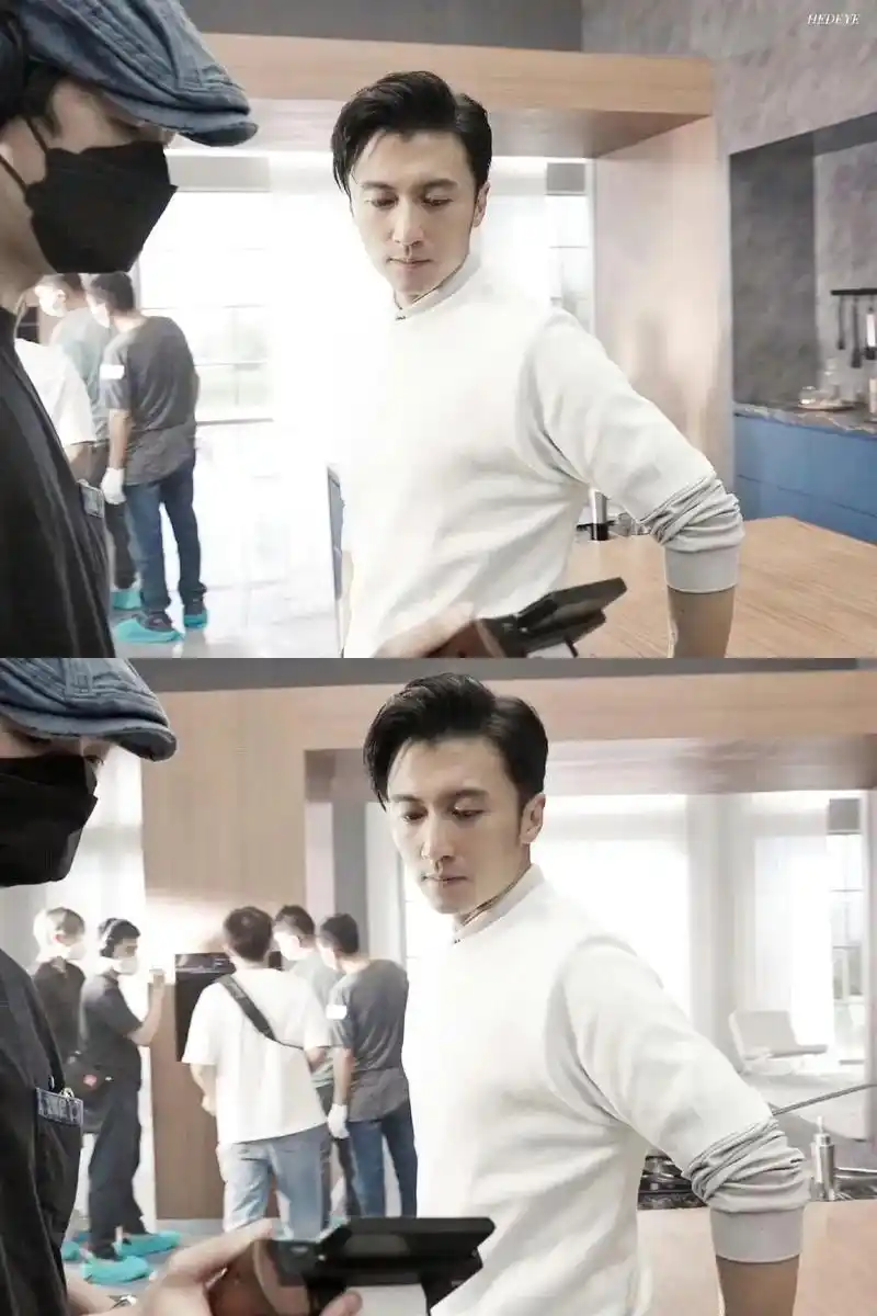 谢霆锋 #霸道总裁 拍摄广告花絮照#该死的镜头感 #高甜来 - 抖音