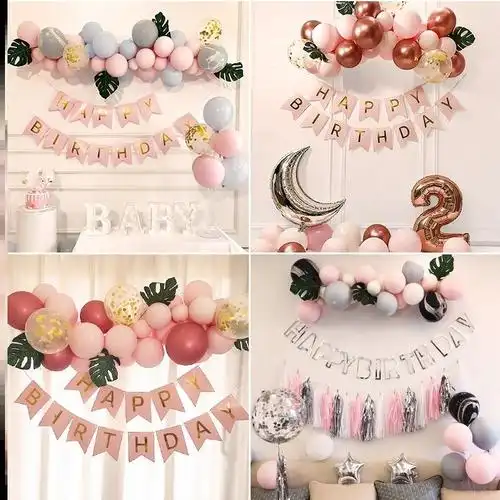 生日装饰场景布置ins风女生老婆浪漫仪式感十八岁过气氛道具室内