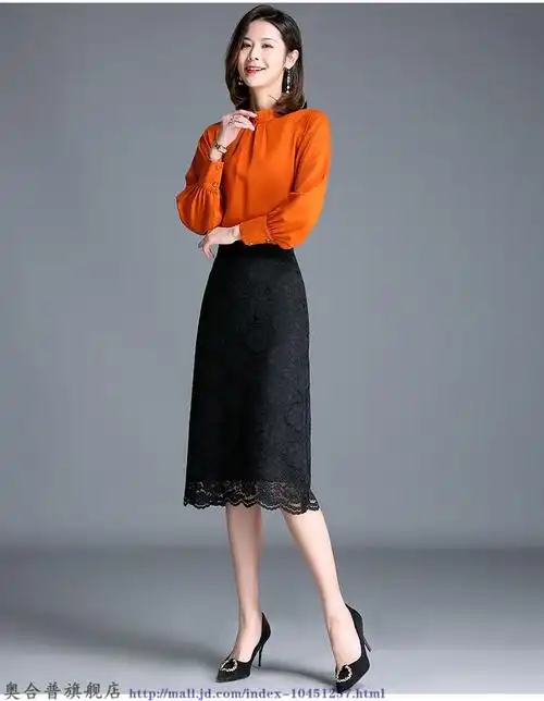 特价捡漏高档轻奢品牌蕾丝一步裙半身裙中长款2022春季新款裙子夏高腰