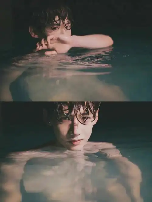 白敬亭的女人才能看的照片