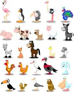 鸟类孔雀卡通图片-鸟类孔雀卡通素材-鸟类孔雀卡通插画-摄图新视界