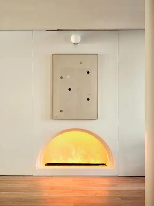 无火雾化壁炉这才是寒冷天该有的样子