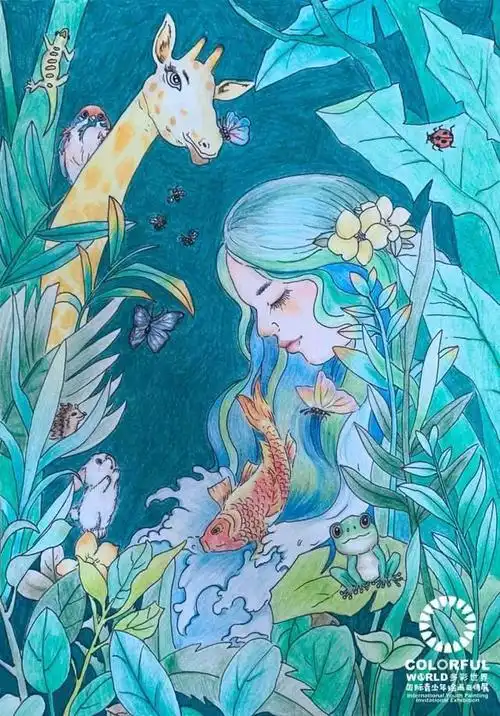 "多彩世界"国际青少年绘画邀请展经过专家评审和组委会终审,评选出