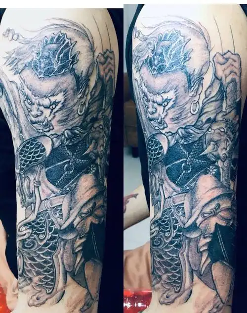 标签:纹身师:青雲刺纹身店:青雲刺修女纹身图片_手臂纹身图案tag标签