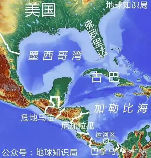 ▼巴拿马和危地马拉的位置按理说这些人应该不知道自己在哪里,这样