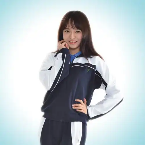 深圳校服中学生冬装男女运动服纯棉外套长裤套装