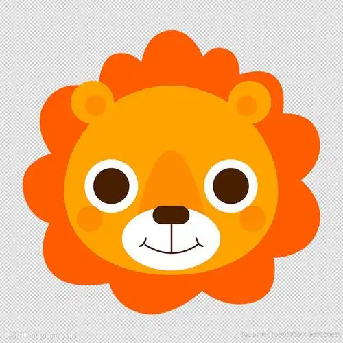 狮子图案卡通图片_狮子的卡通照片大全