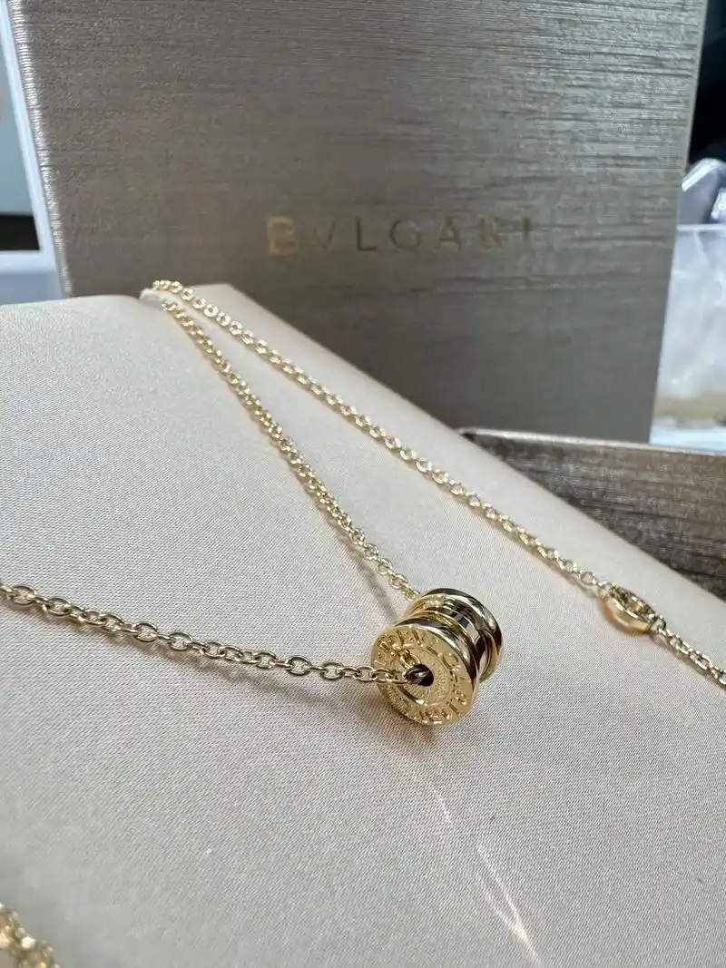 宝格丽【弹簧无钻项链】时髦的弹簧,简约的圆,艺术珠宝的表现形 - 抖