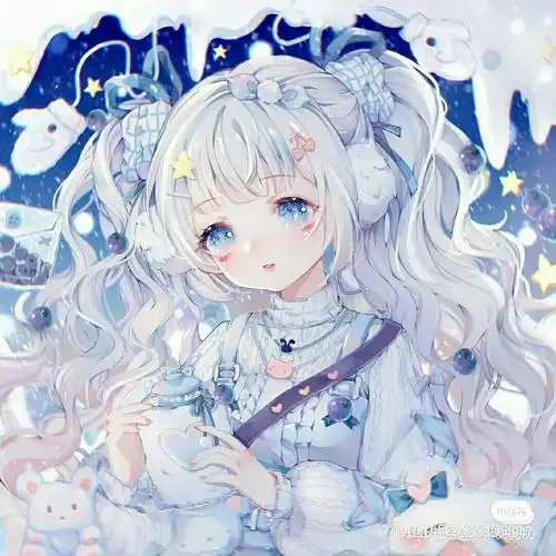 闺蜜头像好看吗不准搭蓝色的东西哦