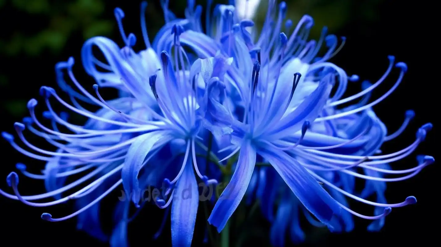 蓝色彼岸花代表偏爱