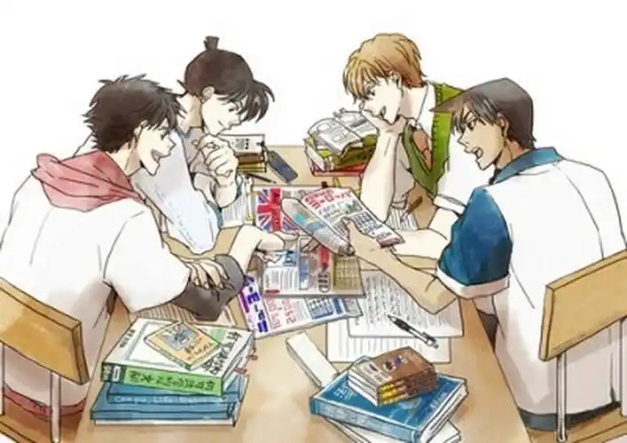 名侦探柯南f4我来啦! 黑羽快斗服部平次工藤新一白马探