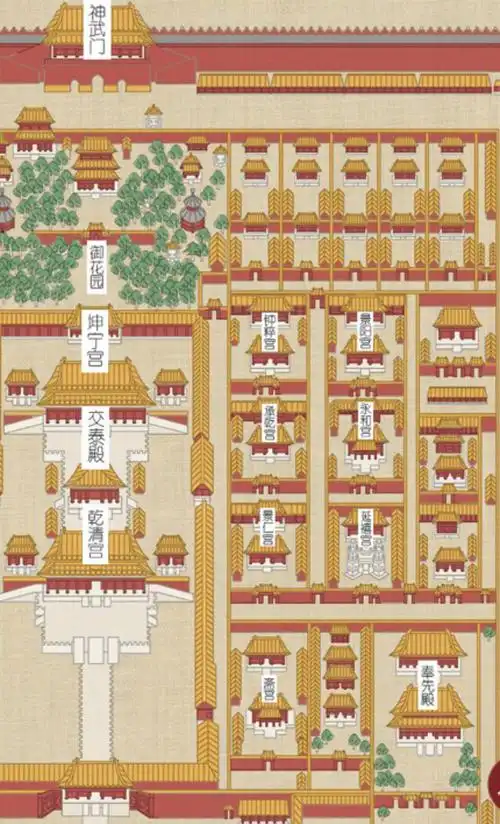 故宫地图