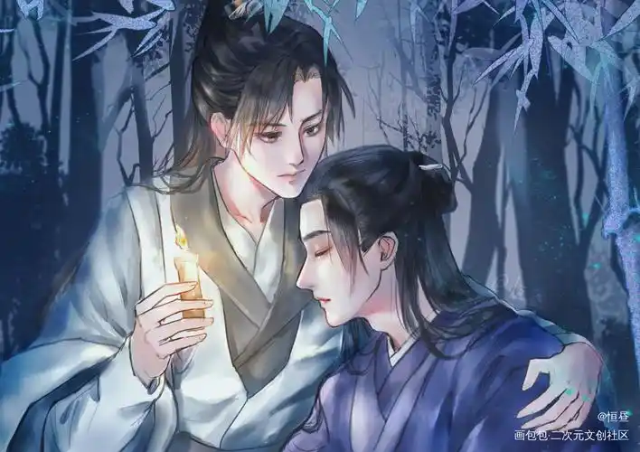 山河令浪浪钉温客行周子舒古风绘画作品