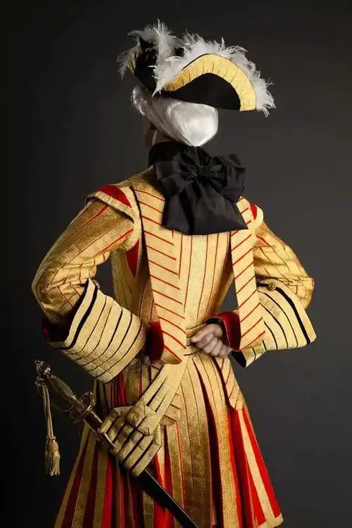 绘画参考法国皇室军团制服1690年1792年